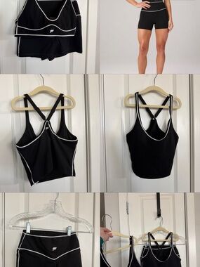 FABLETICS BUNDLE: No-Seam PureLuxe TLC Shorts & Matching Sports Bra & Top